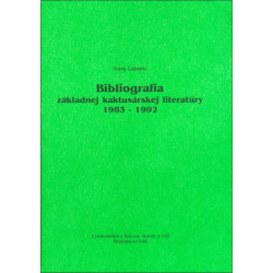 LABANC/Bibliografia základnej kaktusárskej literatúry 1983 až 1992