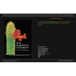 BACKEBERG/Das Kakteenlexikon