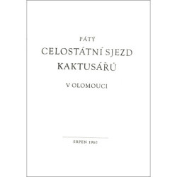 Pátý celostátní sjezd kaktusářů v Olomouci