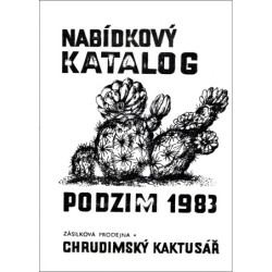 Chrudimský kaktusář podzim 1983