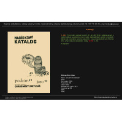 Chrudimský kaktusář podzim 89 - jaro 90