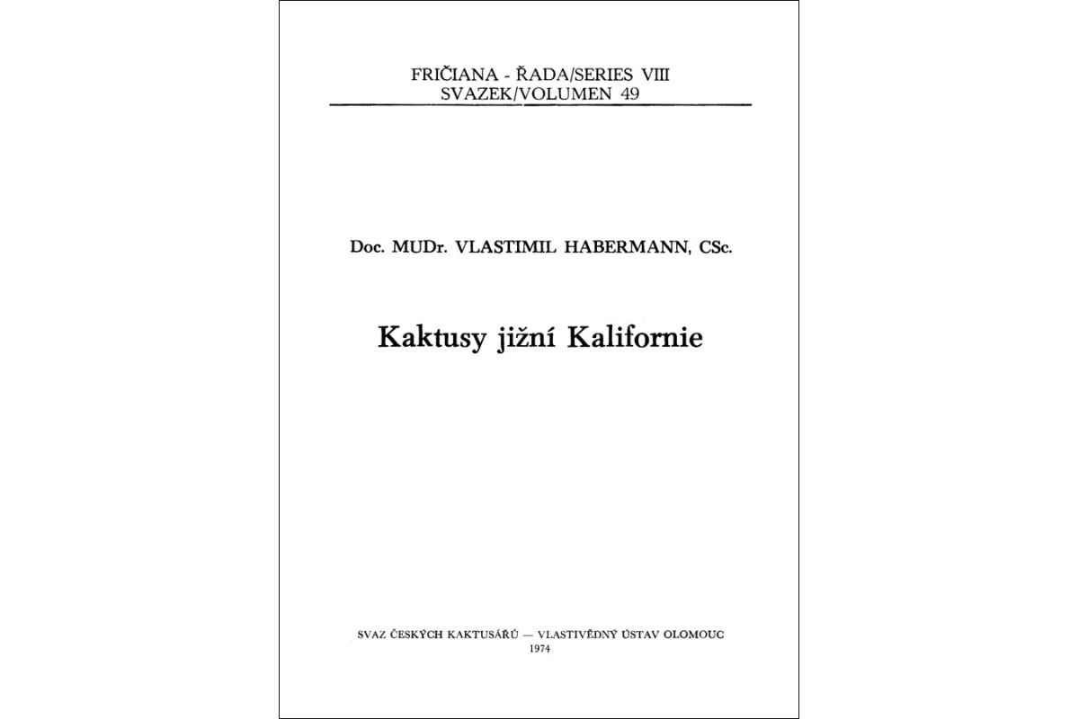 HABERMANN/Kaktusy jižní Kalifornie